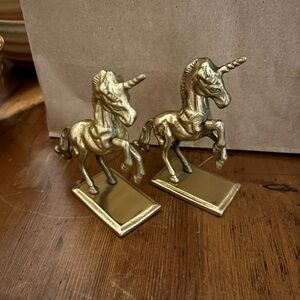 Brass unicorns
